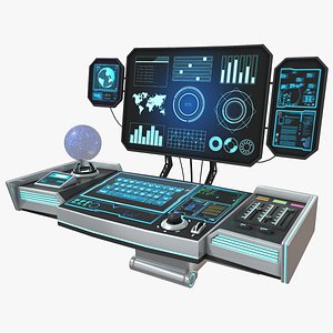 Sci-Fi Control Panel