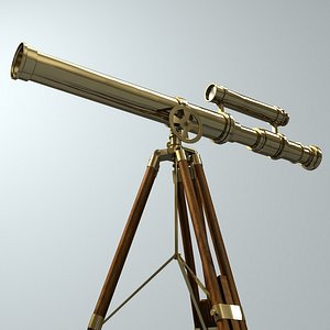 telescope 3d model