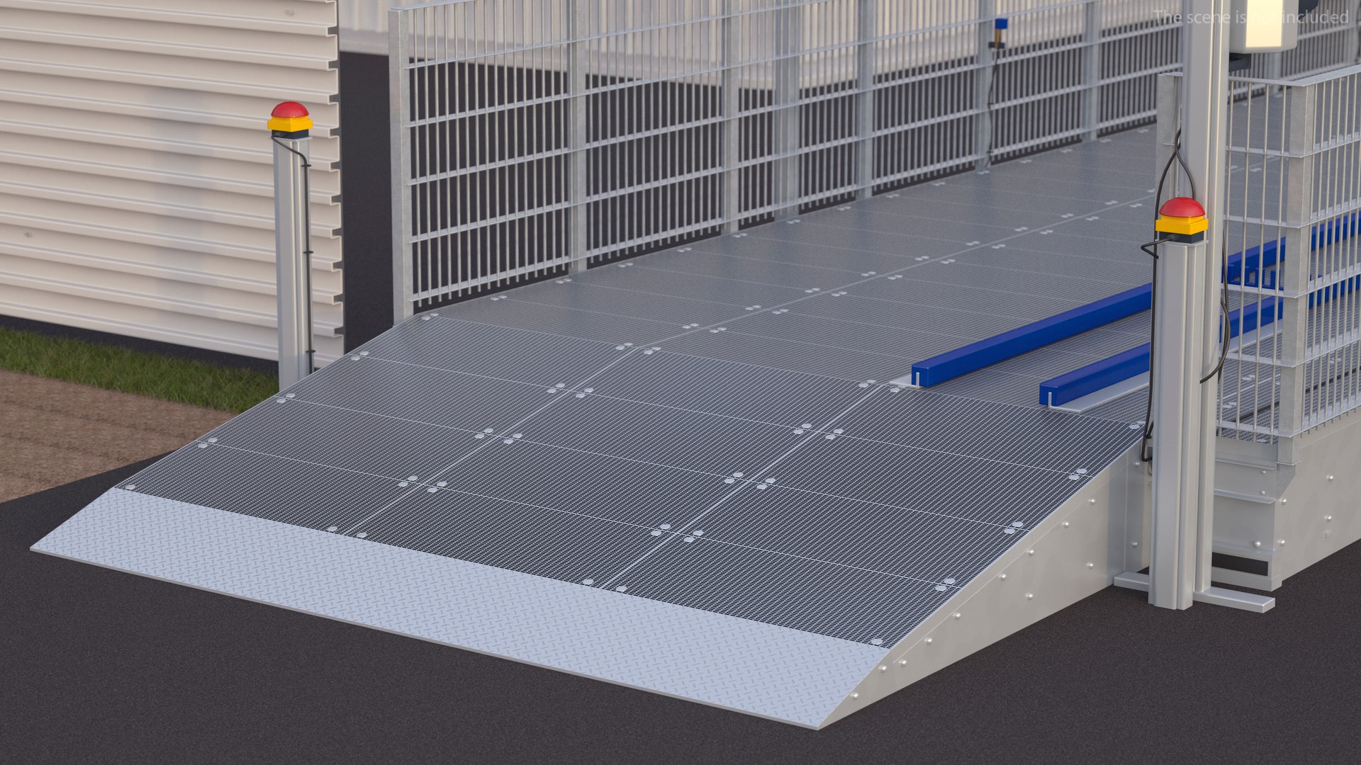3D Model Drive Through Car Checkpoint - TurboSquid 1771489