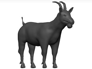 3D Goat Stl