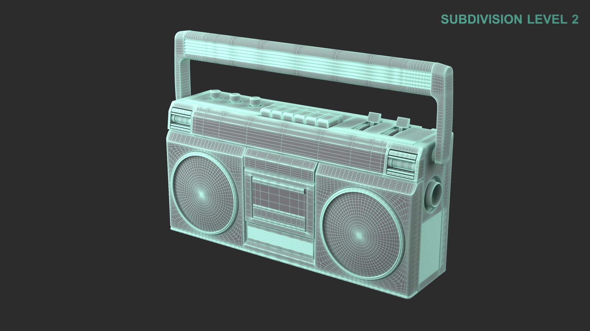 Boombox 3D - TurboSquid 2099069