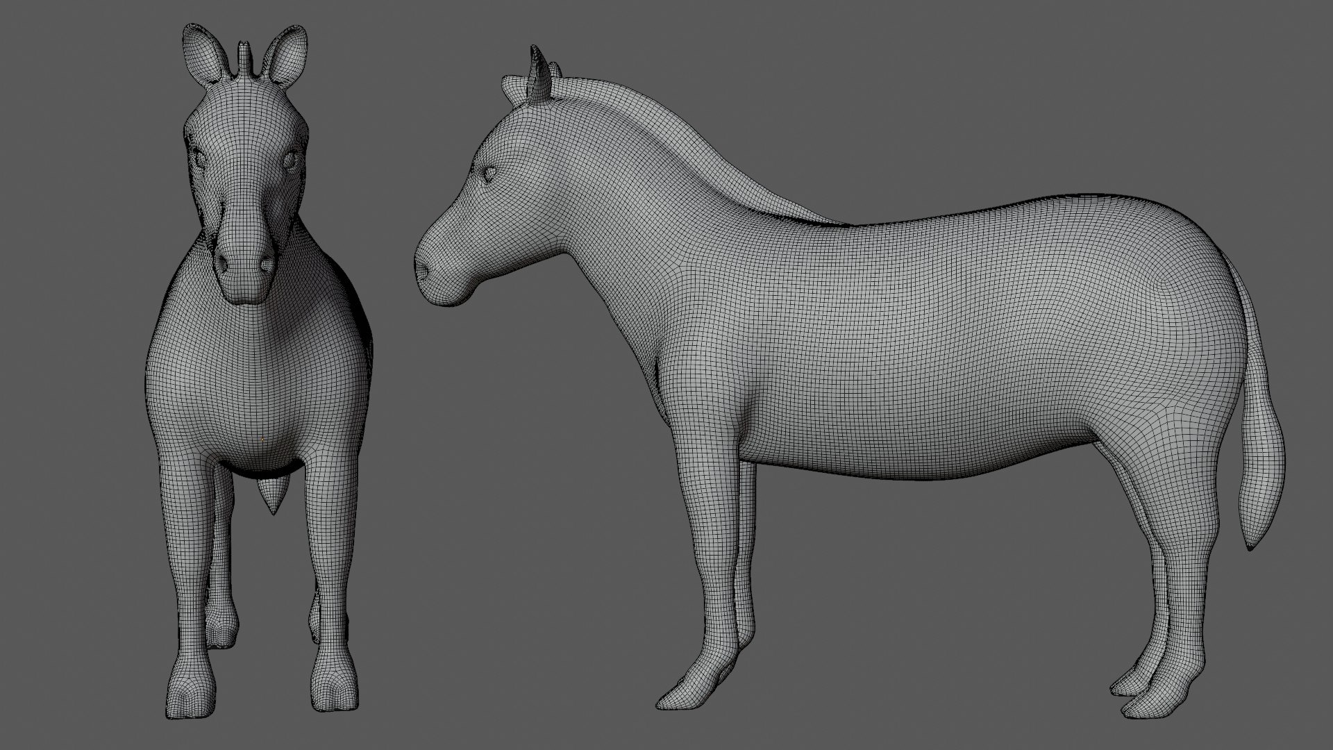 Fully Rigged Low Poly Zebra Model - TurboSquid 1748780
