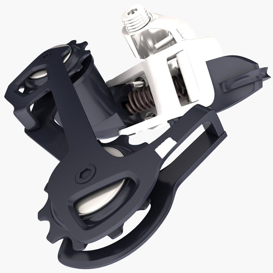 bicycle rear shifter sram 3d c4d