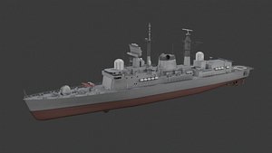 Type 42 Class Destroyer Sheffield And Hercules