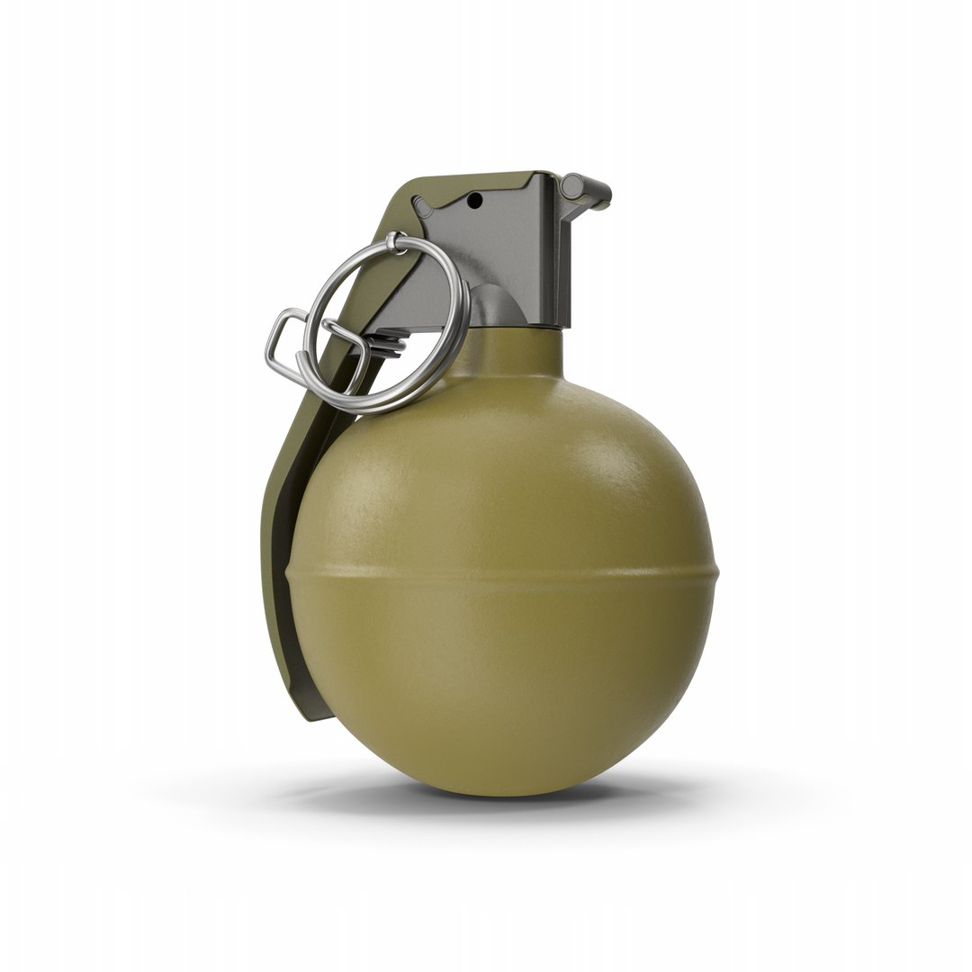 American Frag Grenade 3D Model - TurboSquid 1998848