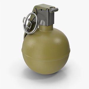 American Frag Grenade 3D model