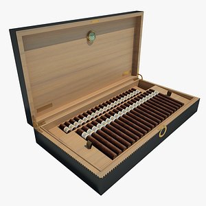 Box With Cigars 01