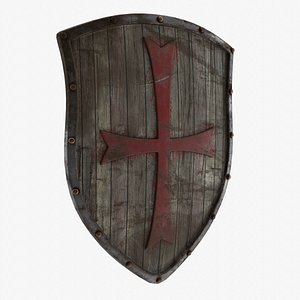 3D wooden shield 2