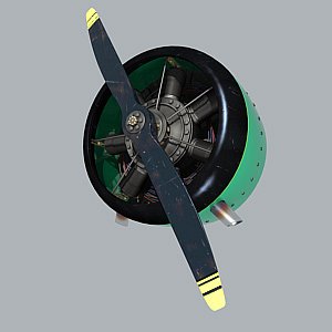 3d model rotary engine