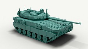 M10 Booker tank 3D model