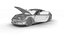 Porsche 911 Carrera GTS Cabrio 2025 HQ 3d model
