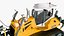 Trator de esteiras Liebherr PR 736 Litronic - Modelo 3D detalhado