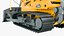 Trator de esteiras Liebherr PR 736 Litronic - Modelo 3D detalhado