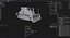 Trator de esteiras Liebherr PR 736 Litronic - Modelo 3D detalhado