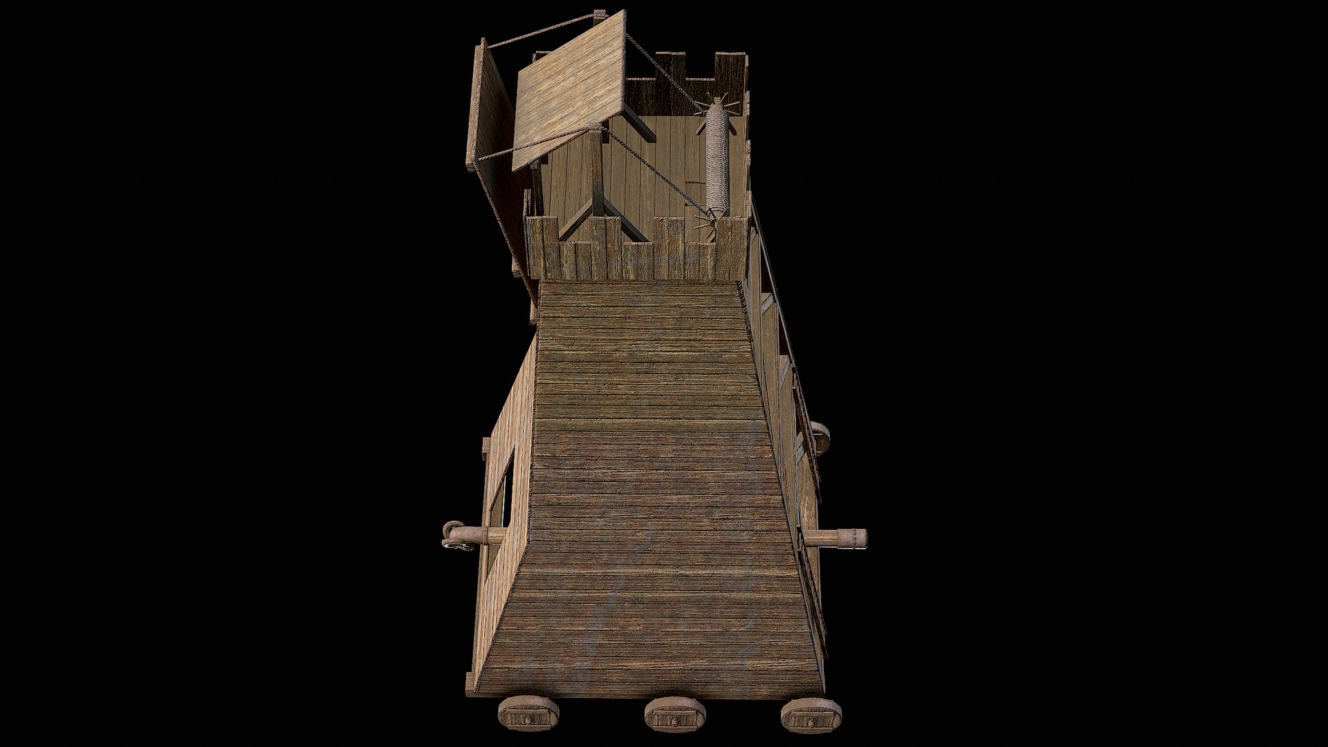 3D Medieval Siege Tower PBR https://p.turbosquid.com/ts-thumb/xU/wT8t2K/RJ/r_viewport_008/png/1677306292/1920x1080/fit_q87/c9b9da70361e15465e0226cc26fb745c1f58ca33/r_viewport_008.jpg