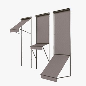 3D markisolette blinds model