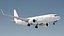 3D Boeing 737-800BCF Generic White