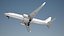 3D Boeing 737-800BCF Generic White