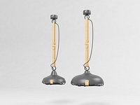 Dek Antraciete Lamp