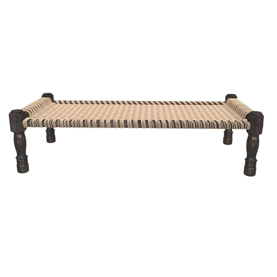 3D Model Bench Woven Indian Charpoy - TurboSquid 1652456