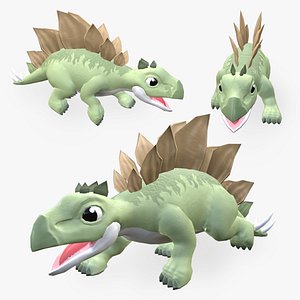 Stegosaurus Teen - Dinosaur Charactor