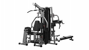 3D mega exercise station