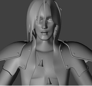subdivision man 3d model
