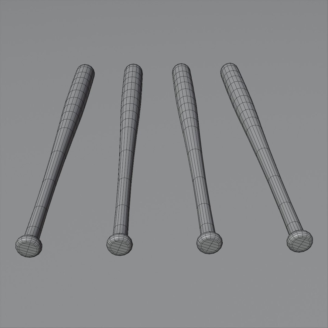 baseball bats 3D model https://p.turbosquid.com/ts-thumb/xV/HwsOgn/z3XvpQr2/8/jpg/1583860817/1920x1080/fit_q87/7de049550d4a36eee7b277e8020e33edce997a36/8.jpg
