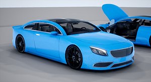 car size coupe 2 3D model