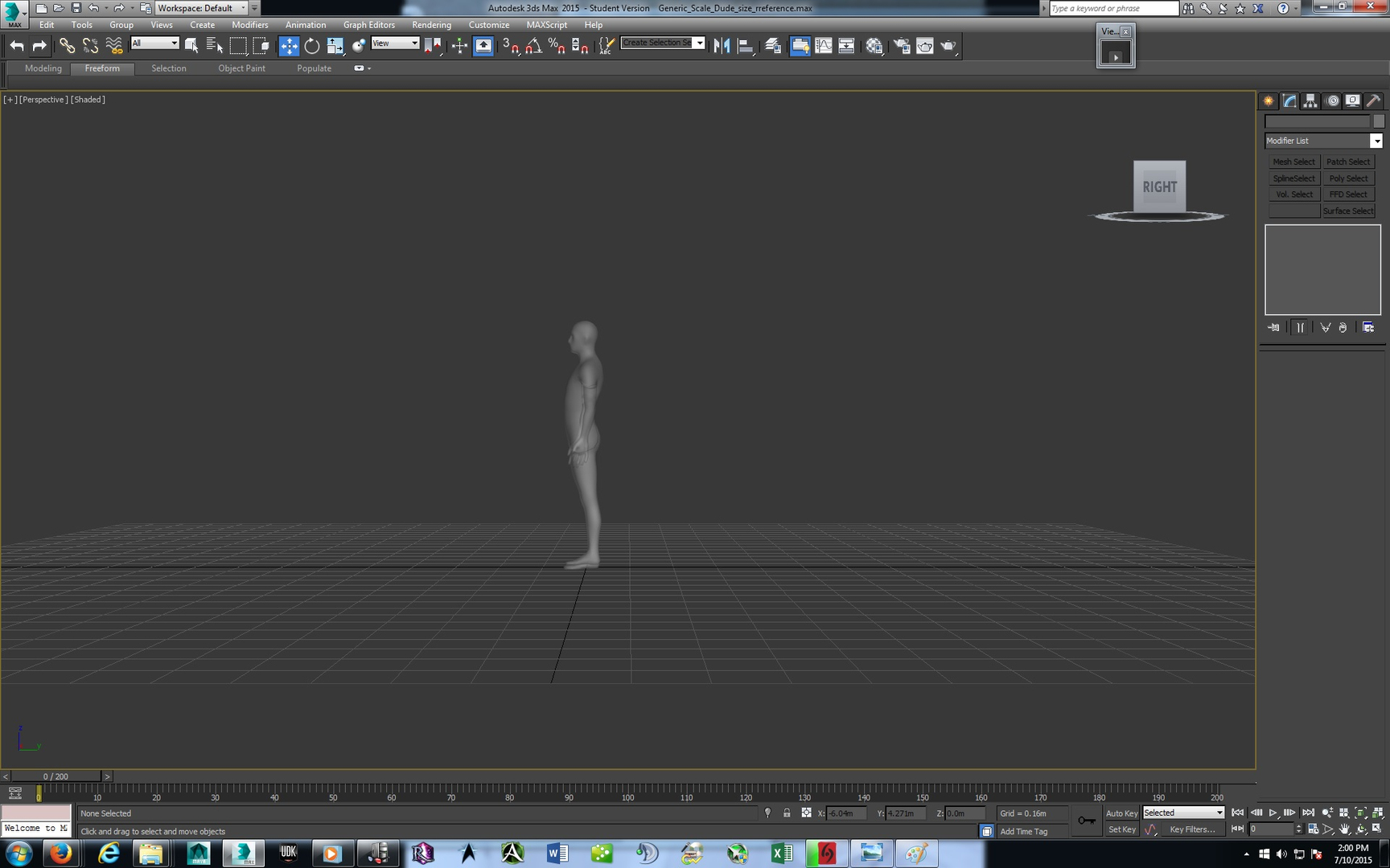 modelo 3d Referencia de escala humana - TurboSquid 943088