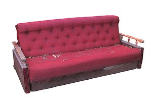 3D garbage sofa