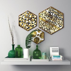 Decotative set Scandinavian style