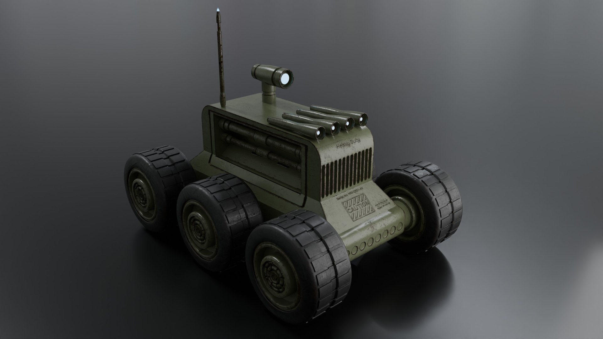 Free Military Robotic Rover 3D - TurboSquid 2552182