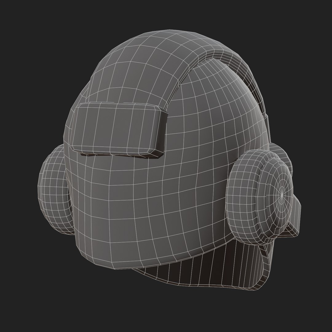 Mask helmet 3D model - TurboSquid 1601373