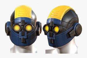 mask helmet 3D model