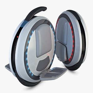 ninebot white 3d obj