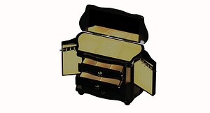 Chest of drawers (Jewelry box)