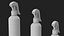 Flacons vaporisateurs en aluminium avec couvercle vaporisateur blanc