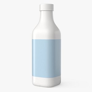 3D Bottle Milk model