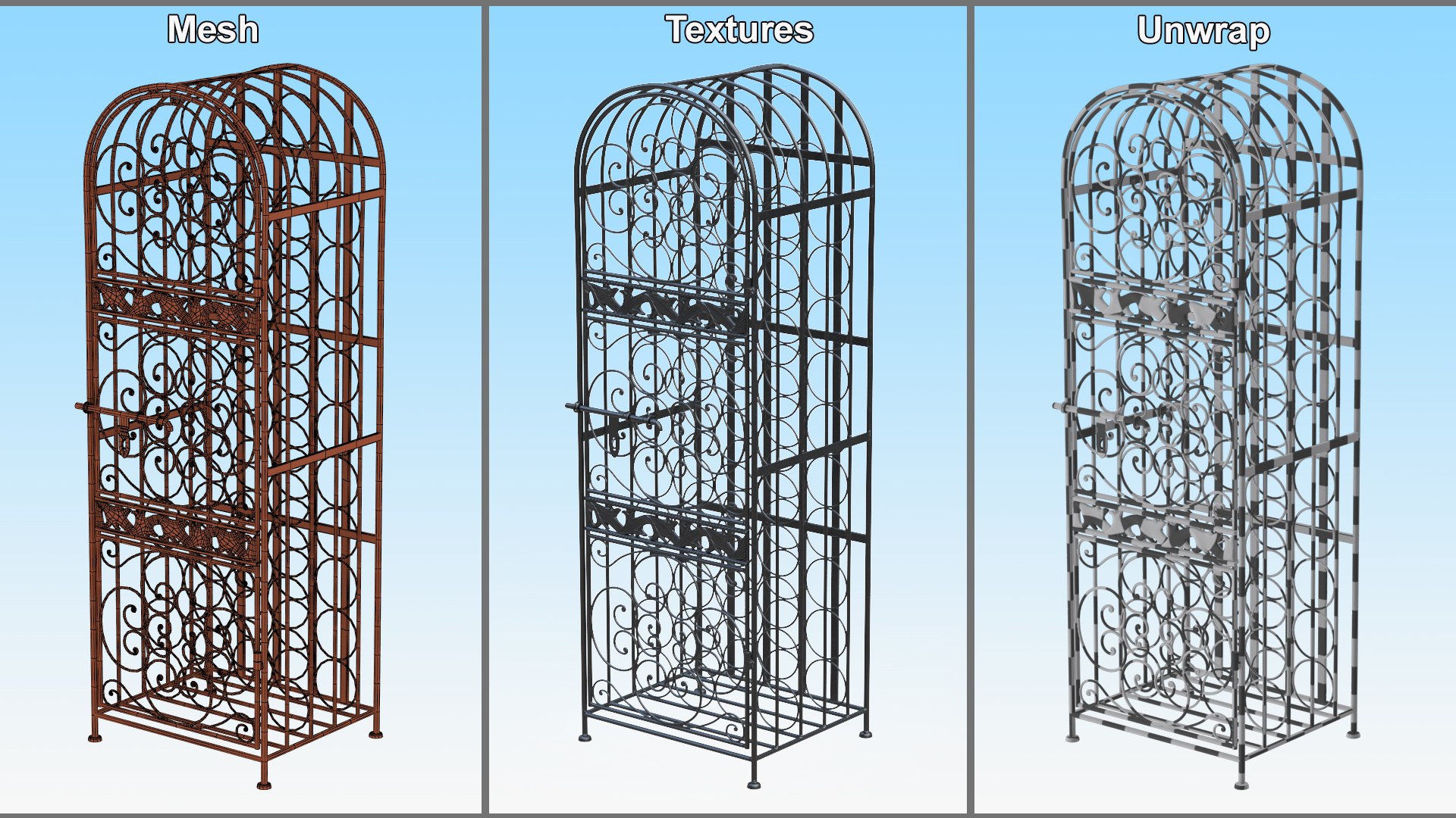 3D Lockable Wine Cage New https://p.turbosquid.com/ts-thumb/xW/AJu3QL/3U/lockablewinecagenew3dmodel011/jpg/1729023239/1920x1080/fit_q87/a39bb36fac9026aa17889443a6630bd109f76de4/lockablewinecagenew3dmodel011.jpg