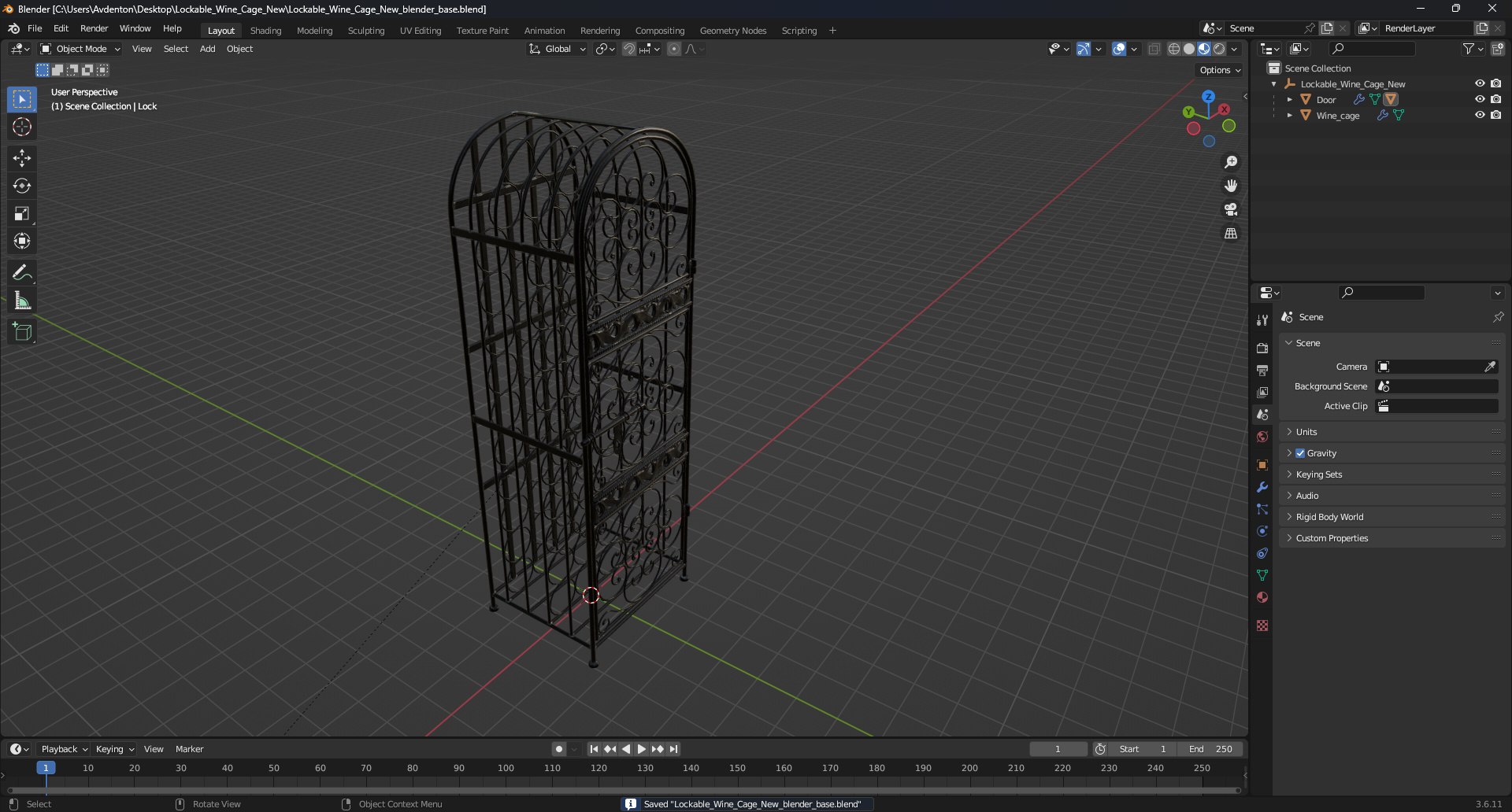 3D Lockable Wine Cage New https://p.turbosquid.com/ts-thumb/xW/AJu3QL/EY/lockablewinecagenew3dmodel022/jpg/1729023290/1920x1080/fit_q87/05e8802ec651f737c76e3f699a261583defc67e6/lockablewinecagenew3dmodel022.jpg