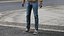 Pantalons pour hommes avec des chaussures