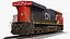 locomotive ge es44ac bnsf 3D