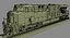 locomotive ge es44ac bnsf 3D