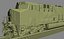 locomotive ge es44ac bnsf 3D