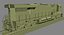 locomotive ge es44ac bnsf 3D