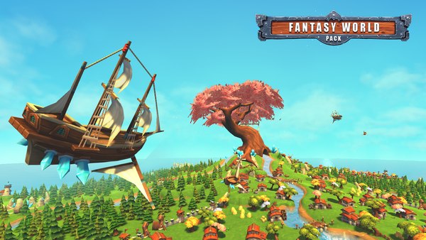 3d pack fantasy world