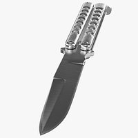 Balisong Butterfly Knife Stainless Steel