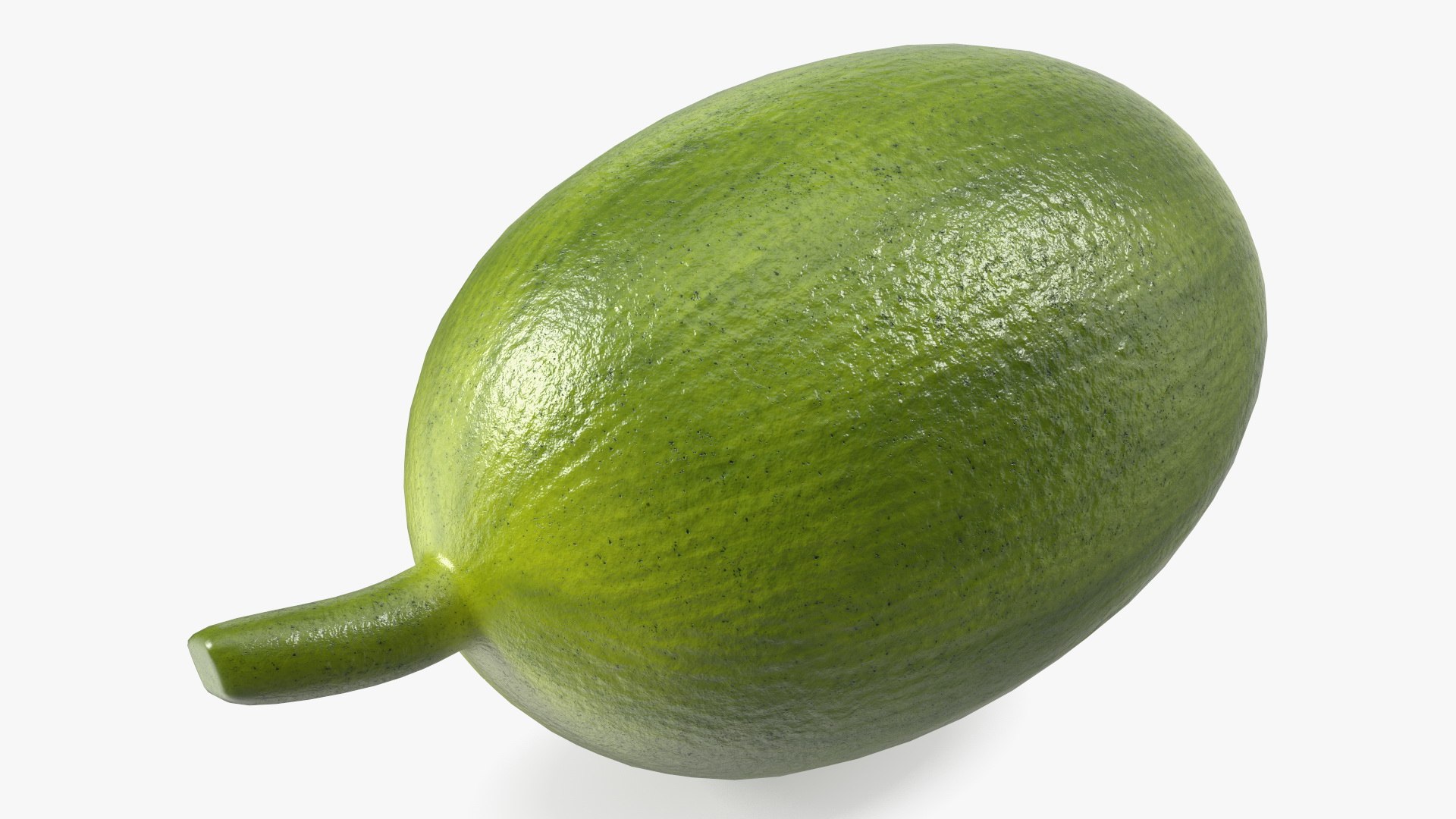 Green Ripe Coffee Bean 3D model preview