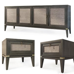 3D model dresser sideboard marengo enza